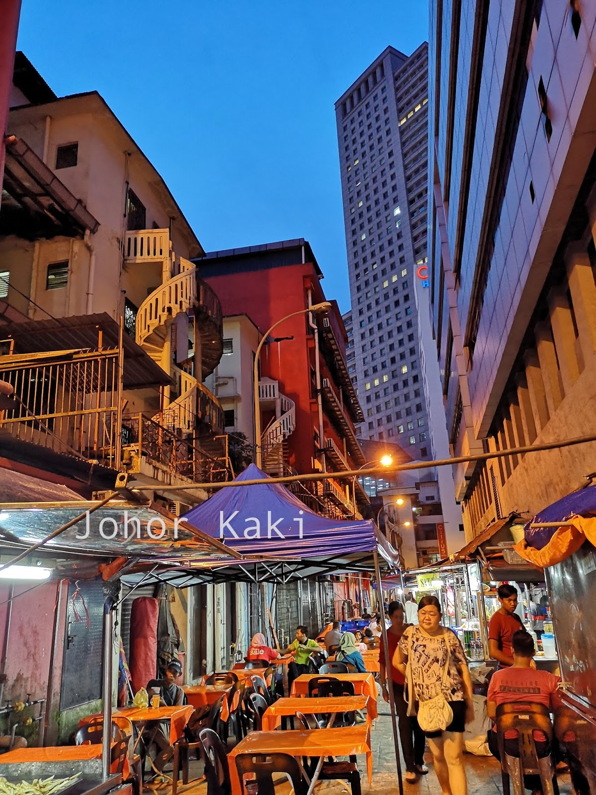 Meldrum Walk Halal Stalls (Medan Selera Meldrum Walk), old-town